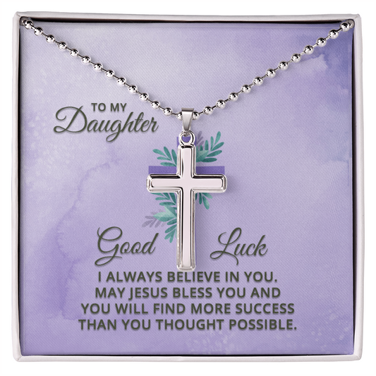 To my Daughter Massage card