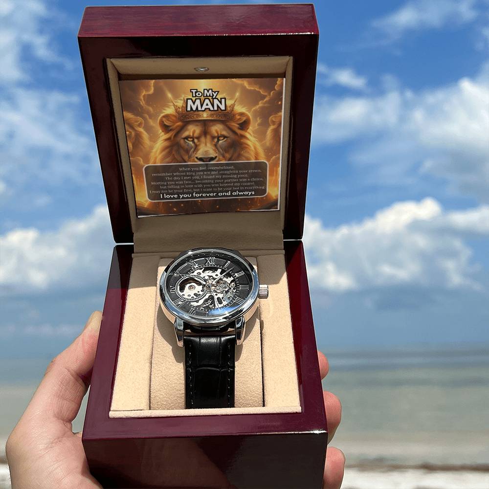 To my Man - Men's Openwork Watch