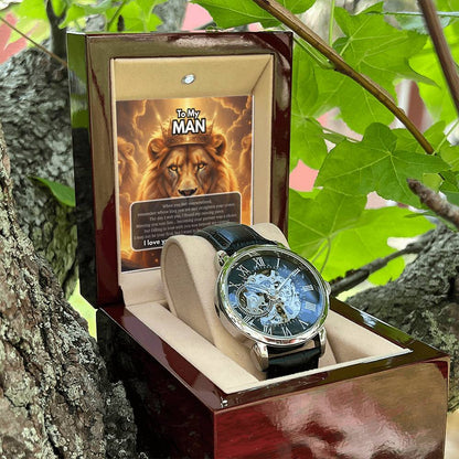 To my Man - Men's Openwork Watch