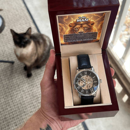 To my Man - Men's Openwork Watch