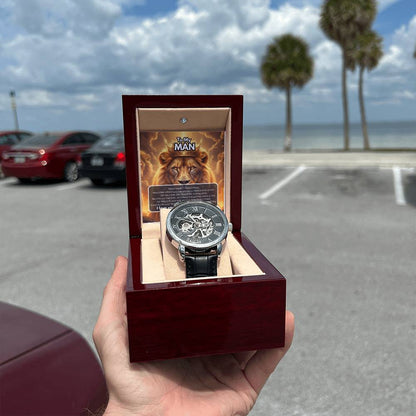 To my Man - Men's Openwork Watch