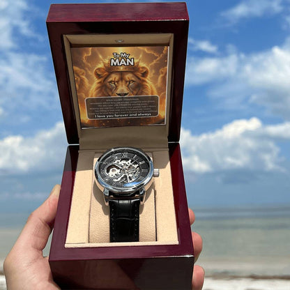 To my Man - Men's Openwork Watch