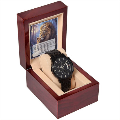 To My SON - Message card Watch