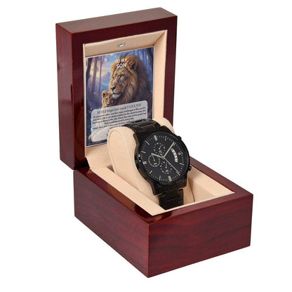 To My SON - Message card Watch