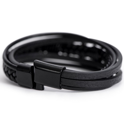 Mens  Cross Bracelet