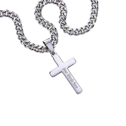 To My Best Friend – Merry Christmas Cross Necklace | A Gift of Faith and Friendship
