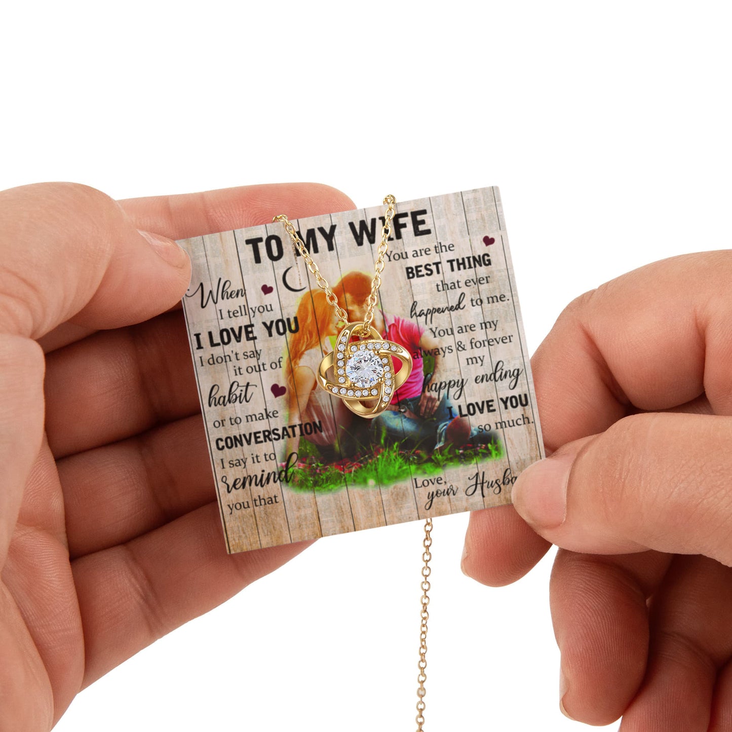 To my Wife - Rotating Rose Gift Box